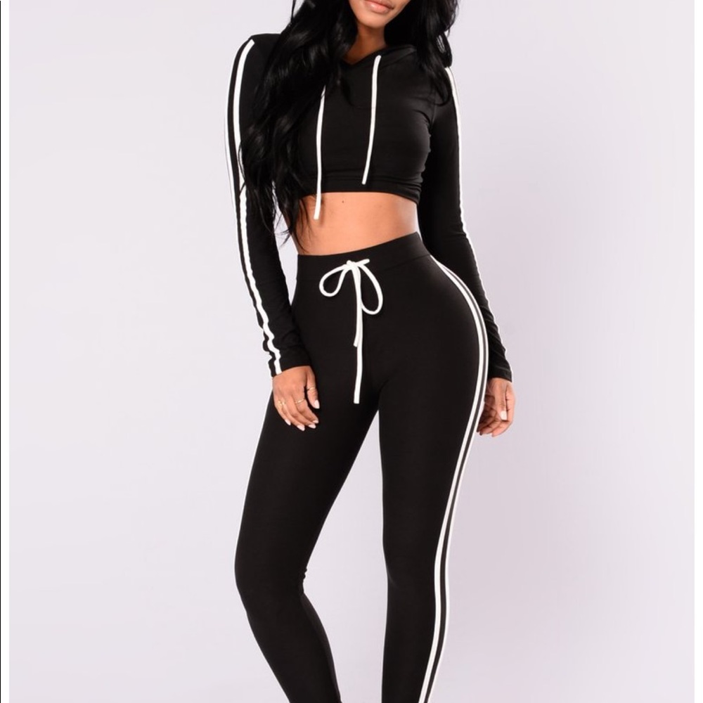 Fashion Nova Black Suit